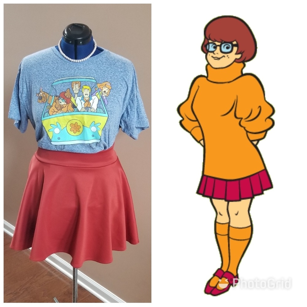 Velma Cosplay Skirt